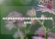 阅兵演练复制粘贴夜间限定版夜间限定版的精彩再现